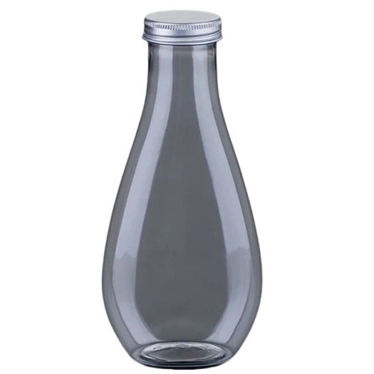 PET Juice Bottle With Aluminum Cap