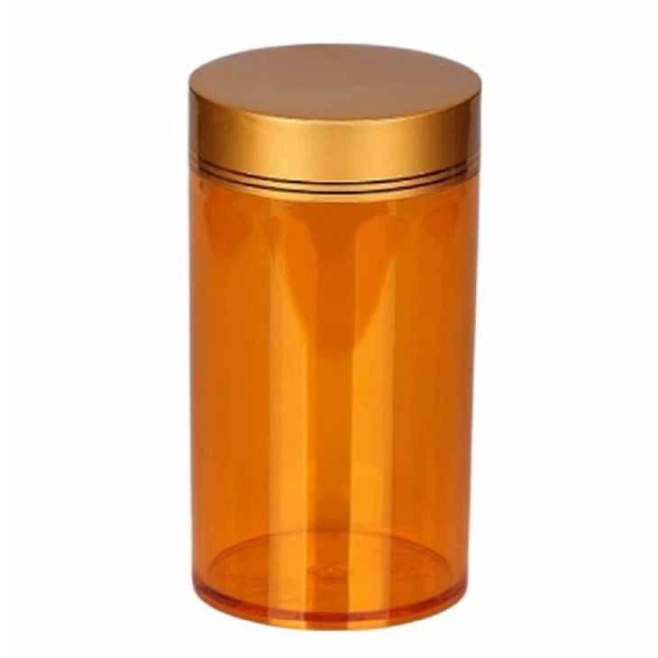 Plastic Bottles With Cap For Capsule Packaging
